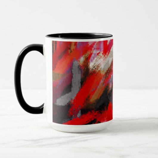 Abstrakte Farben #32 Tasse (Links)
