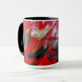 Abstrakte Farben #32 Tasse (Vorderseite Links)
