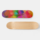 Abstrakte Farben #3 Skateboard (Horizontal)