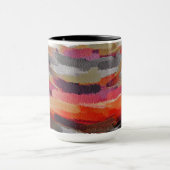 Abstrakte Farben #3 Tasse (Zentrum)