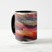 Abstrakte Farben #3 Tasse (Vorderseite Links)