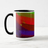 Abstrakte Farben #40 Tasse (Links)