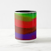 Abstrakte Farben #40 Tasse (Zentrum)