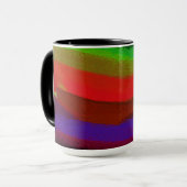 Abstrakte Farben #40 Tasse (Vorderseite Links)