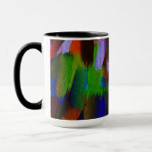 Abstrakte Farben #46 Tasse (Links)