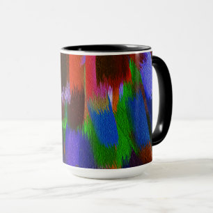 Abstrakte Farben #46 Tasse