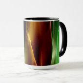 Abstrakte Farben #91 Tasse (VorderseiteRechts)