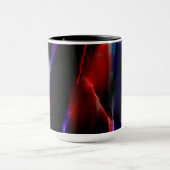 Abstrakte Farben #93 Tasse (Zentrum)