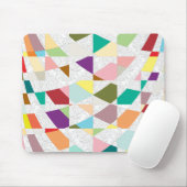Abstrakte Farben Damask Mousepad (Mit Mouse)