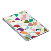 Abstrakte Farben Damask Notizblock (Rechte Seite)
