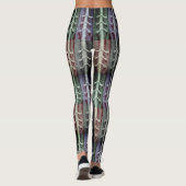Abstrakte Farben des industriellen Minimalismus Leggings (Rückseite)