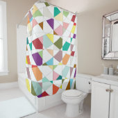 Abstrakte Farben Duschvorhang (Beispiel)