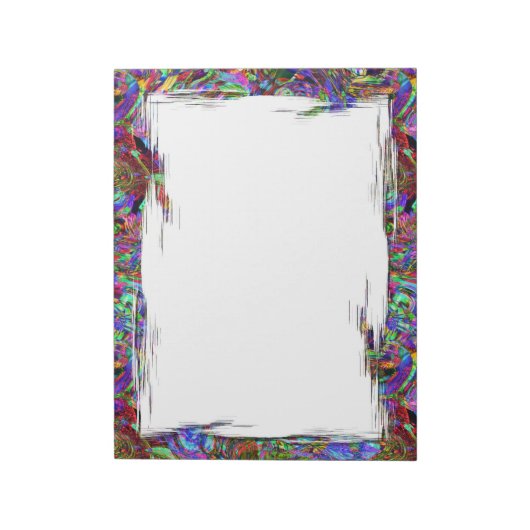 Abstrakte Farben - Editor Notizblock (Rotiert)