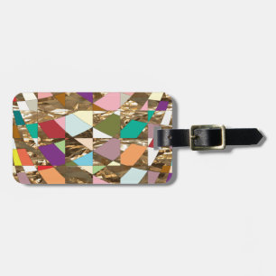 Abstrakte Farben Gepäckanhänger