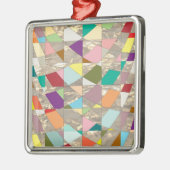 Abstrakte Farben Gold Ornament Aus Metall (Links)