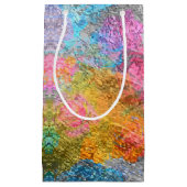 Abstrakte Farben Kleine Geschenktüte (Vorderseite)