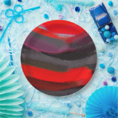 Abstrakte Farben Pappteller (Party)