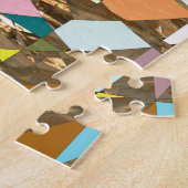 Abstrakte Farben Puzzle (Seite)