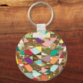 Abstrakte Farben Schlüsselanhänger (Vorderseite)