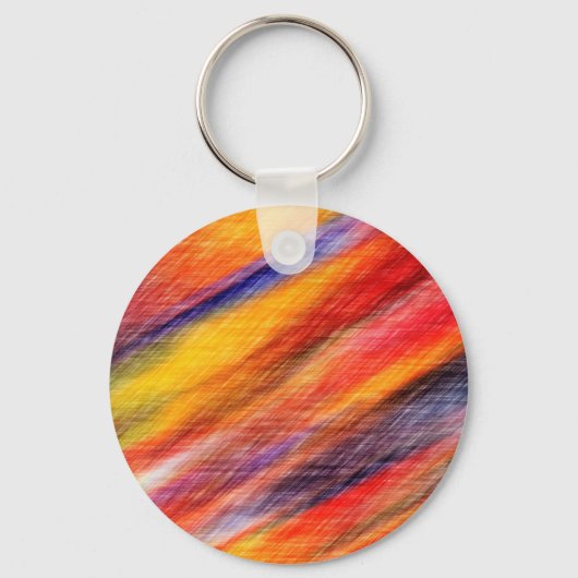 Abstrakte Farben Schlüsselanhänger Kunst, Dichtung (Vorderseite)
