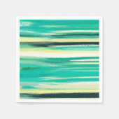 Abstrakte Farben Serviette (Vorderseite)