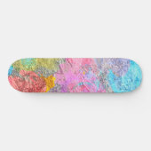 Abstrakte Farben Skateboard (Horizontal)