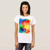 Abstrakte Farben T-Shirt (Vorne ganz)