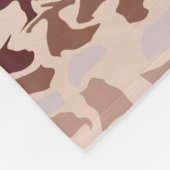 Abstrakte Farben Tasse Fleecedecke (Ecke)