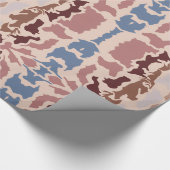 Abstrakte Farben Tasse  Geschenkpapier (Ecke)
