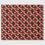 Abstrakte Farben und Formen Personalisiert Geschenkpapier (Flach)