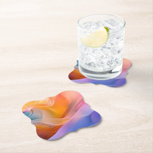 Abstrakte Farben Untersetzer (Vor Ort)