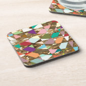 Abstrakte Farben Untersetzer (Linke Seite)