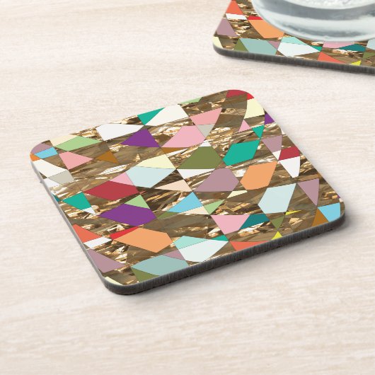 Abstrakte Farben Untersetzer (Linke Seite)