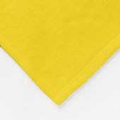 Abstrakte farbenfrohe Blätter, Naturmuster. Fleecedecke (Ecke)