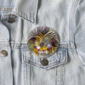 Abstrakte farbenfrohe Fantasy-Blume moderne Frakta Button (Beispiel)