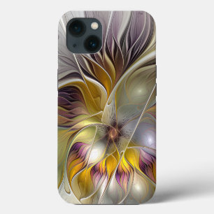 Abstrakte farbenfrohe Fantasy-Blume moderne Frakta Case-Mate iPhone Hülle