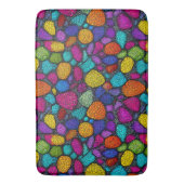 Abstrakte, farbenfrohe Felsen Badematte (Vorderseite Vertikal)