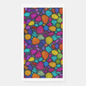 Abstrakte, farbenfrohe Felsen Serviette (Vorderseite)