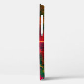 abstrakte, farbenfrohe Hintergrundkunst aus Papier Case-Mate iPhone Hülle (Rückseite / Links)