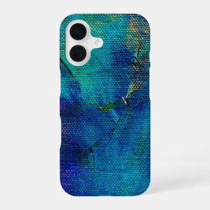 Abstrakte farbenfrohe iPhone 16 Hülle – Modern & K