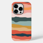 Abstrakte Farbenfrohe Korallenmuster Case-Mate iPhone Hülle (Rückseite)