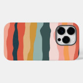 Abstrakte Farbenfrohe Korallenmuster Case-Mate iPhone Hülle (Rückseite (Horizontal))