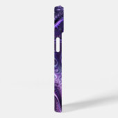 Abstrakte Farbenfrohe Lilac & Violet Spirale Muste Case-Mate iPhone Hülle (Rückseite / Rechts)