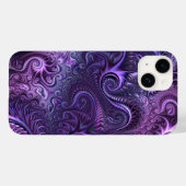 Abstrakte Farbenfrohe Lilac & Violet Spirale Muste Case-Mate iPhone Hülle (Rückseite (Horizontal))