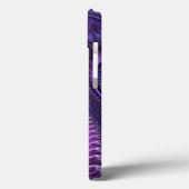 Abstrakte Farbenfrohe Lilac & Violet Spirale Muste Case-Mate iPhone Hülle (Rückseite / Links)