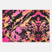 Abstrakte farbenfrohe Mischung Geschenkpapier Set (Vorderseite)