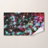 Abstrakte, farbenfrohe Muster, hell, elegant Badhandtuch Set (Handtuch)