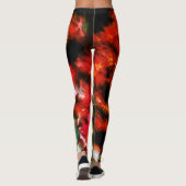 Abstrakte, farbenfrohe Muster, hell, elegant Leggings (Rückseite)