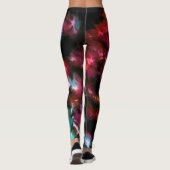 Abstrakte, farbenfrohe Muster, hell, elegant Leggings (Rückseite)