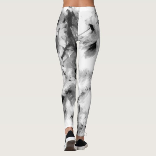 Abstrakte, farbenfrohe Muster, hell, elegant Leggings (Rückseite)